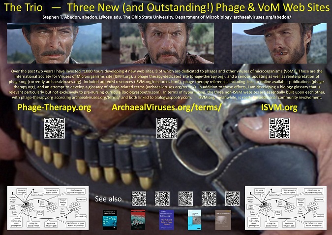 The Trio — Three New (and Outstanding!) Phage & VoM Web Sites